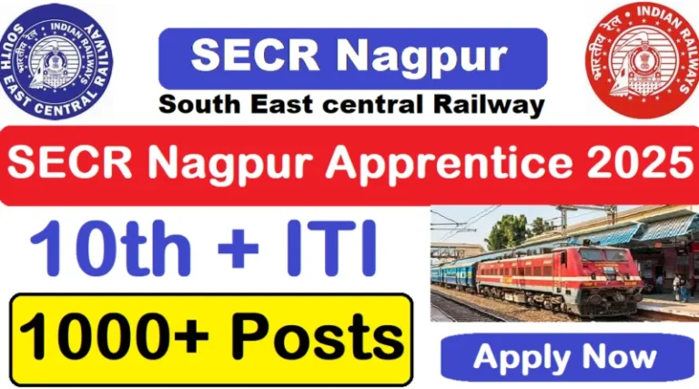 SECR Nagpur Apprentice Recruitment 2025